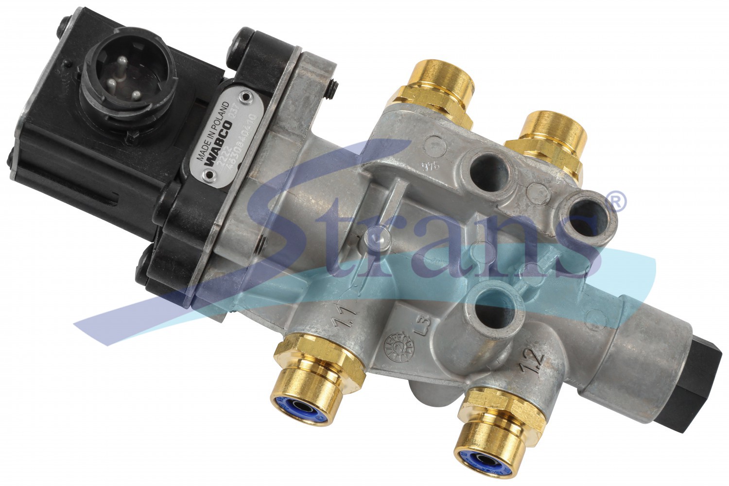 Axle Lift Valve Mechanical With Fittings Daf, Kogel, Kaesbohrer